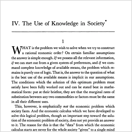 Screenshot of an article