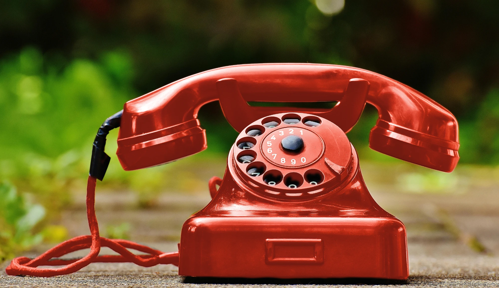 A red telephone